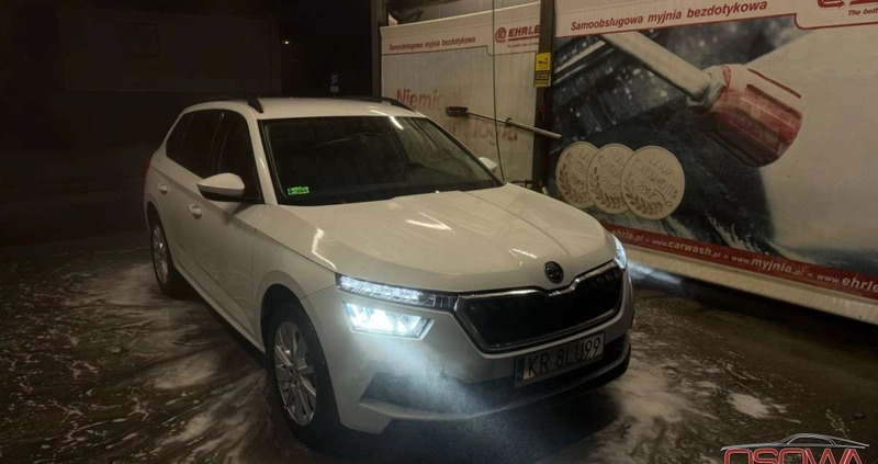 Skoda Kamiq cena 79999 przebieg: 54000, rok produkcji 2020 z Okonek małe 781